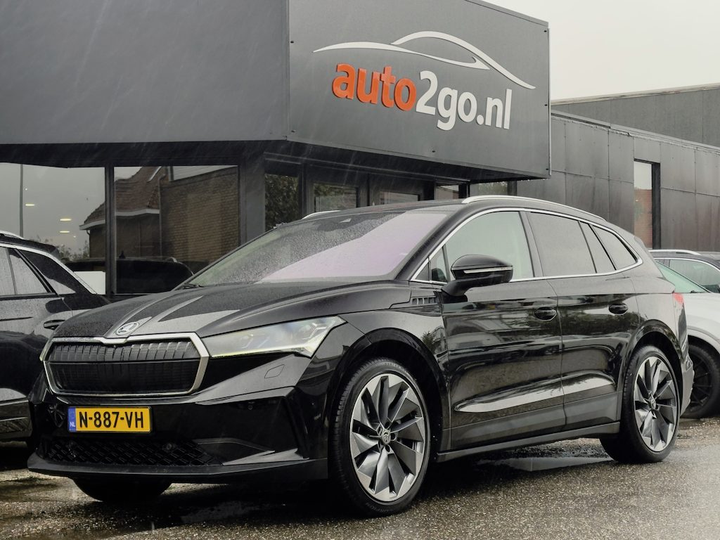 Skoda Enyaq iV 80 PANODAK LEDER NAVI CAMERA-360 DIGI-DASH APPLE-CARPLAY HEAD-UP LED LMV PDC