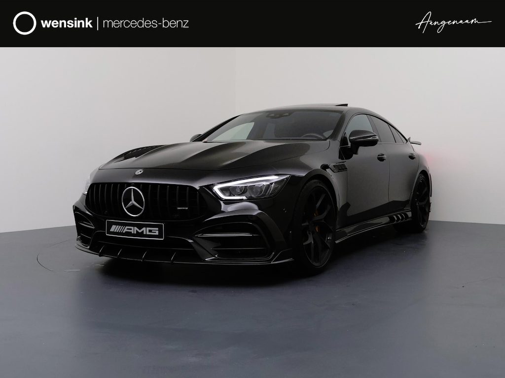 Mercedes-Benz AMG-GT 4-Door Coupe AMG 63 S 4MATIC+ Premium | Premium pakket | AMG Dynamic Plus | AMG Track Pace | Keramisch | Burmester 3D | AMG Carbon Exterieur | AMG Aerodynamica | 21-Inch | Carbon ombouw