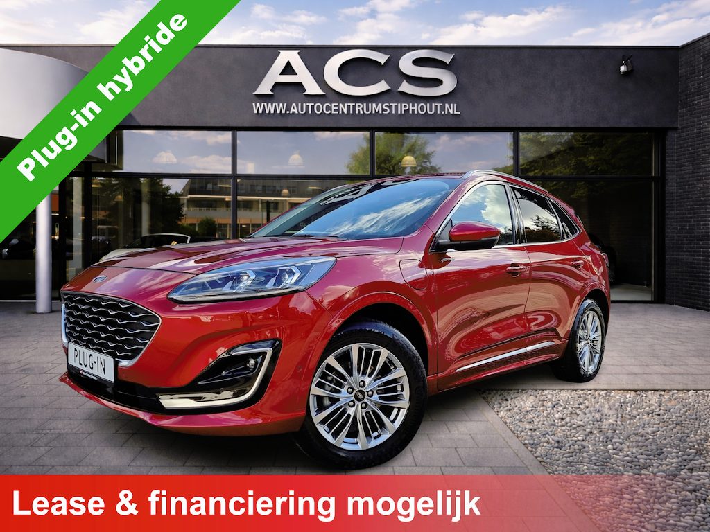 Ford Kuga 2.5 PHEV Vignale | 54dkm | Dealeronderhoud | El.trekhaak | Nieuwstaat!