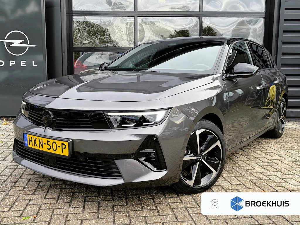 Opel Astra 1.2 Turbo Hybrid 145 PK GS Aut. | ELEK. SCHUIF-/KANTELDAK| HEAD-UP DISPLAY| 360* CAMERA| MATRIX LED| AGR-COMFORTSTOELEN| ADAPTIEVE CRUISE CONTROL| DODEHOEK DETECTIE| SFEERVERLICHTING| STUUR, STOEL EN VOORRUITVERWARMING| EERSTE EIGENAAR|