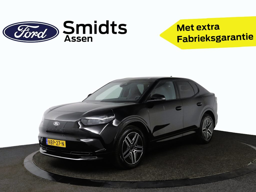 Ford Capri Premium Standard Range RWD 52 kWh | Warmte pomp | 360° Camera | Adapt. cruise | stoel / stuurwiel verwarmd | Lederen bekleding | Elektr. a. klep | Memory seat | Matrix LED