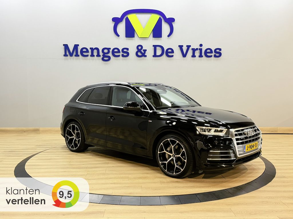 Audi Q5 50 TFSI e quattro S edition 3x S Line | Airco ECC | LED | Trekhaak | 21" Velgen | Camera | Apple Carplay Android Auto | Isofix | NAP |