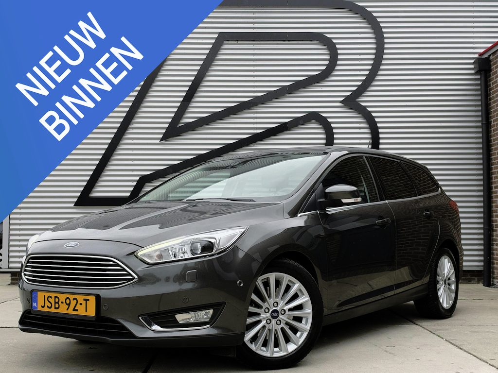 Ford Focus Wagon 1.5 Titanium 1e Eigenaar|Navi|Clima|Cruise|PDC V+A|Sony Sound|Stoelverwarming|APK tot 01-2027