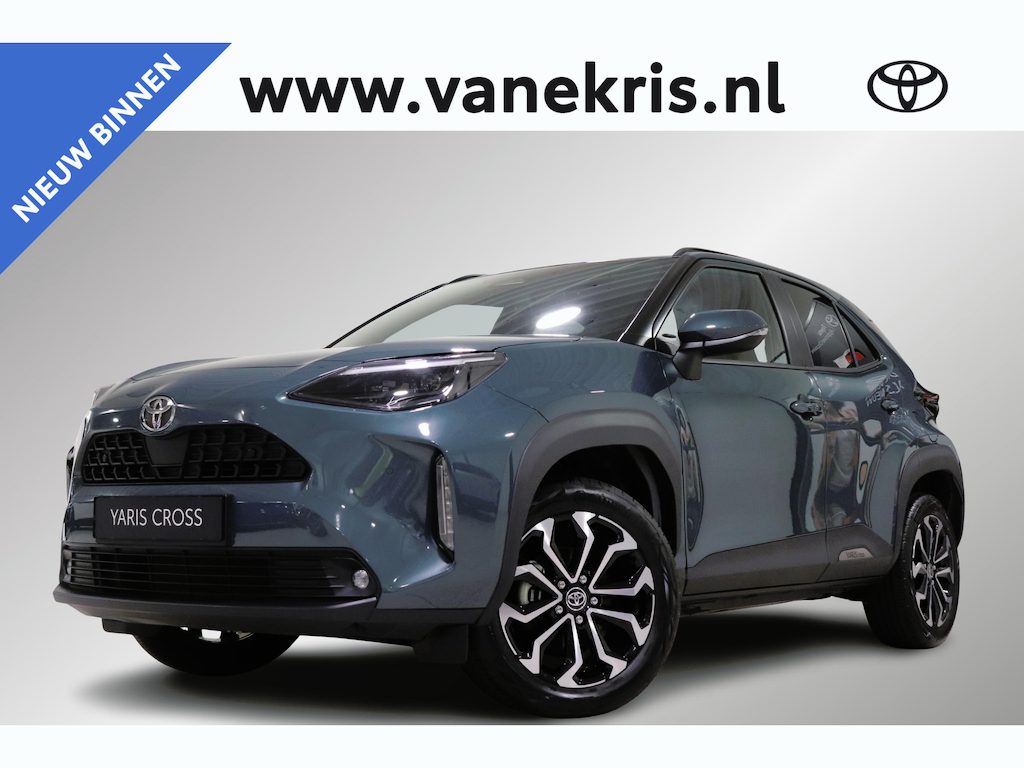 Toyota Yaris Cross 1.5 Hybrid 115 Dynamic, Comfortpack BSM, Parkeersensoren, Stoelverwarming, Stuurwiel verwarming, Apple Carplay / Android Auto