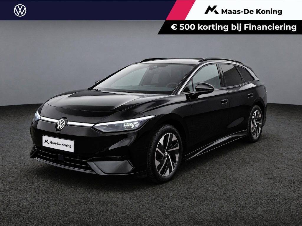 Volkswagen ID.7 Tourer Pro 77 kWh 210kW/286PK · Trekhaak · 360°Camera · Stoel- stuur- & voorruitverwarming · Garantie t/m 16-10-2027