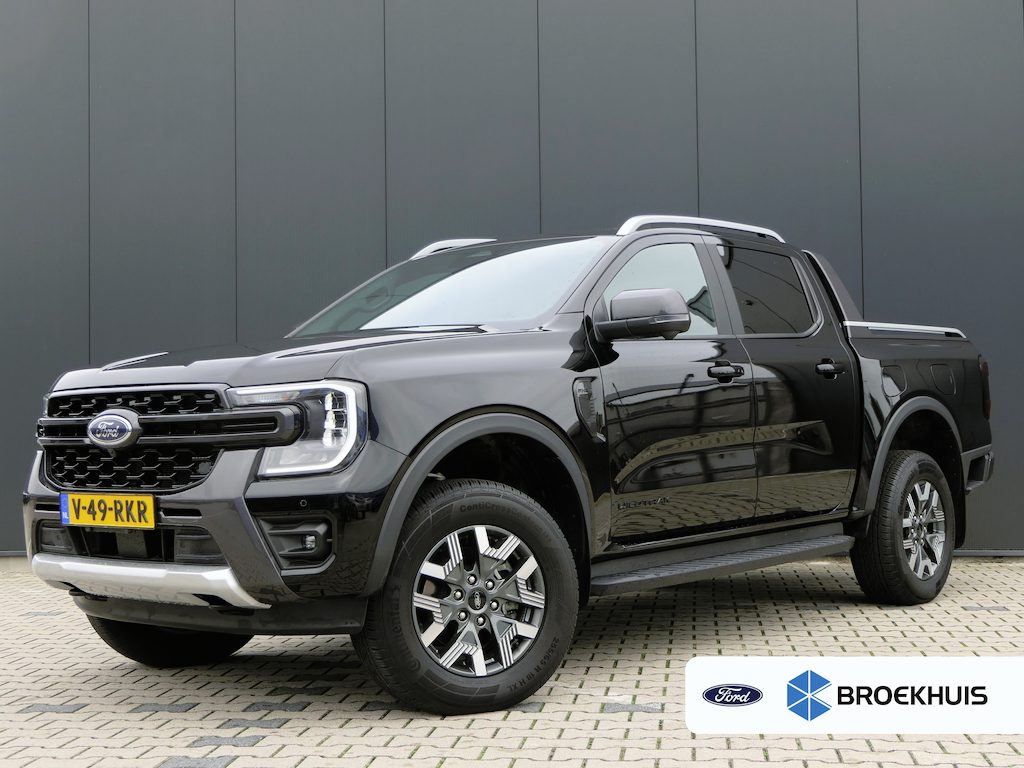 Ford Ranger Wildtrak Double Cab 2.3 PHEV | Power Rollertop | Camera | Stoelverwarming | CarPlay/Android Auto | Leder | Trekhaak