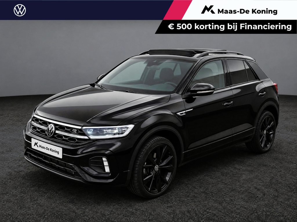 Volkswagen T-Roc 1.5TSI/150PK R-Line Black Style · Panoramadak · Apple/Android · Camera + Parkeersensoren · Garantie t/m 25-08-2027