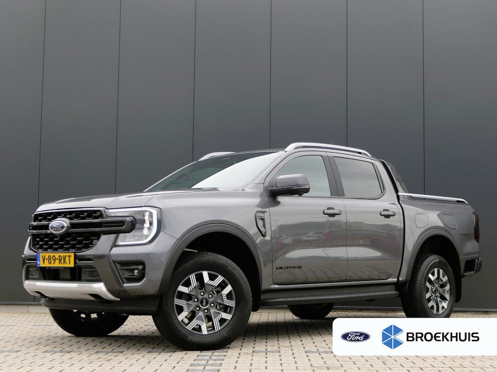 Ford Ranger Wildtrak Double Cab 2.3 PHEV | Power Rollertop | Camera | Stoelverwarming | CarPlay/Android Auto | Leder | Trekhaak
