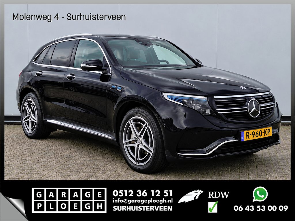 Mercedes-Benz EQC 400 4MATIC Soh 93% AMG 80 kWh Trekhaak Business Solution