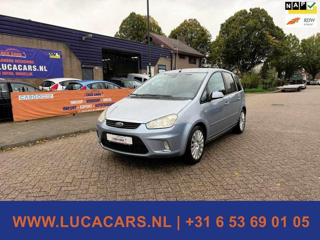 Ford C-Max 1.8-16V Titanium 2X SLEUTELS + BOEKJES! NIEUWE APK!