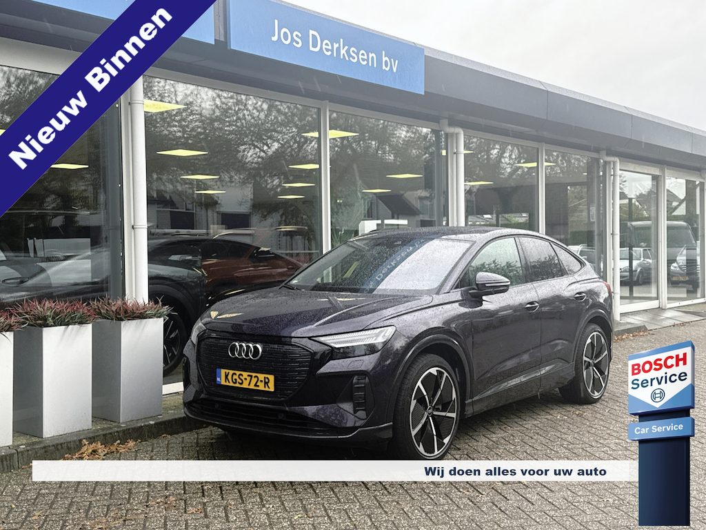 Audi Q4 Sportback e-tron 50 Quattro 77 kWh - Memory | Sonos Premium | HUD | Warmtepomp | Pano | Matrix LED