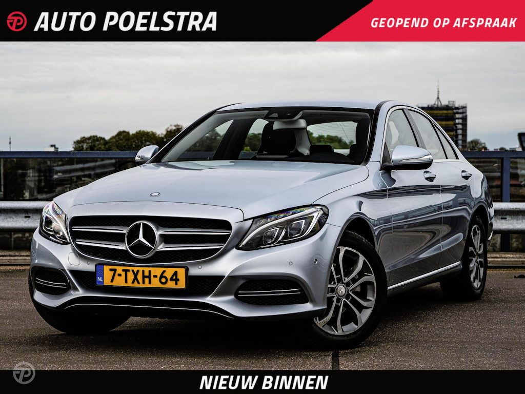 Mercedes-Benz C-klasse 180 Ambition 156 PK Automaat | Trekhaak | Camera | LED | Navigatie | Stoelverwarming | Cruise Control