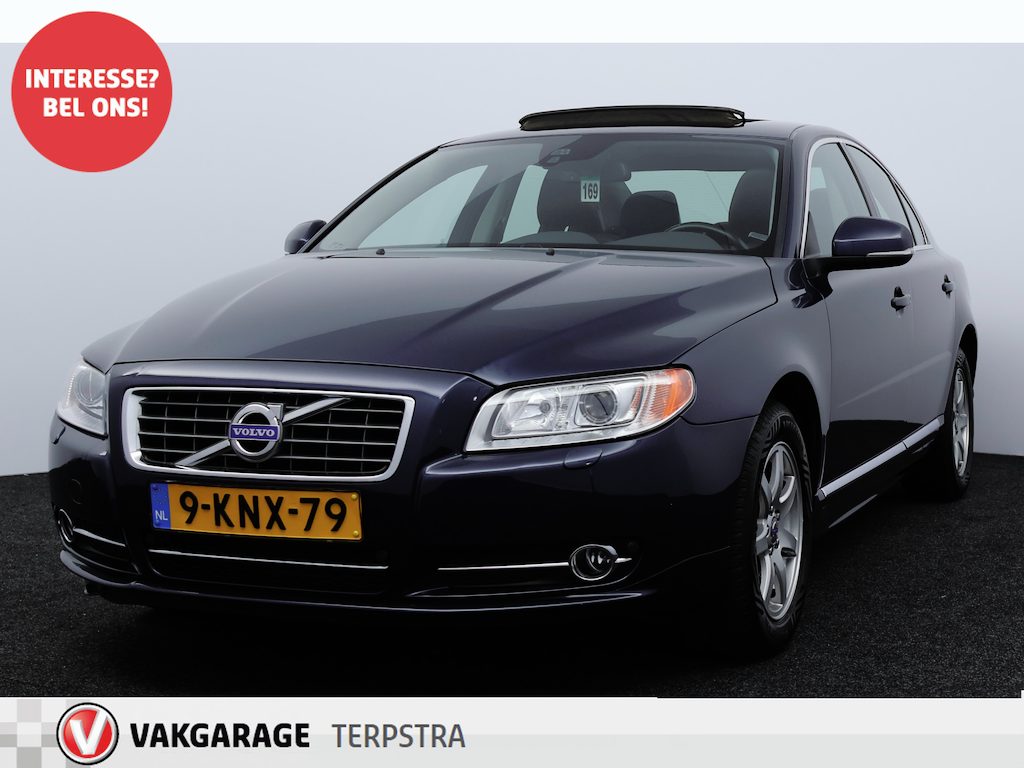 Volvo S80 1.6 T4 Limited Edition/ D-Riem Verv 96.000KM!/ Dealer Onderhouden/ Automaat/ Schuif-Kanteldak/ Automaat/ Trekhaak/ Xenon/ LEDER/ Elek.Stoel+memory/ Clima/ Cruise/ Bluetooth/ Multi.LEDER.Stuur/ Elek.Pakket/ PDC V+A.