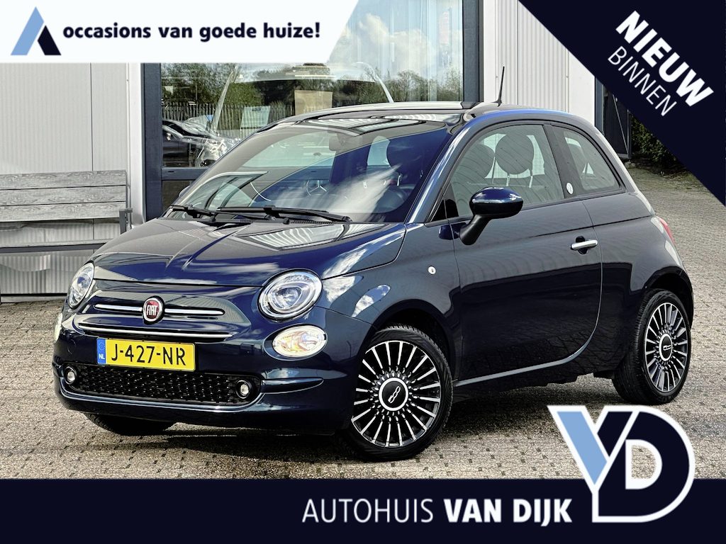Fiat 500 1.0 Hybrid Launch Edition |Carplay|Navi-pakket|Pano-dak|Airco|Cruise-control