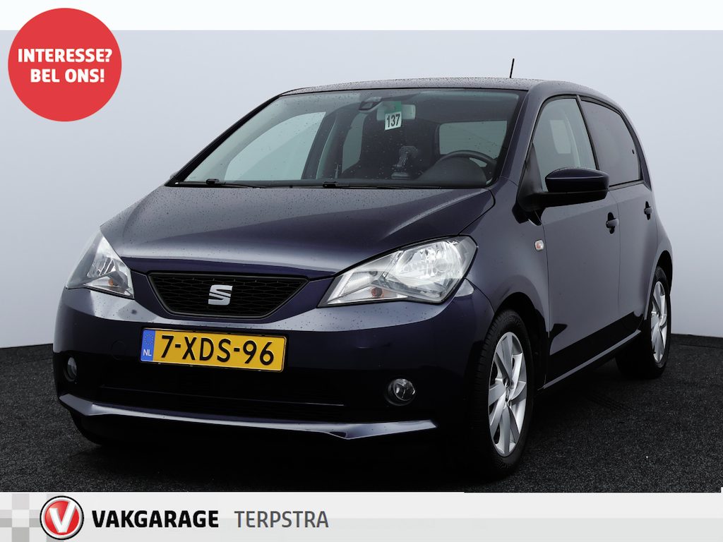 SEAT Mii 1.0 Sport Dynamic/ Stoelverw.!/ 5-DRS/ 15''LMV/ Airco/ Cruise/ Elek.Pakket/ Radio CD+AUX/ Isofix/ PDC Achter.