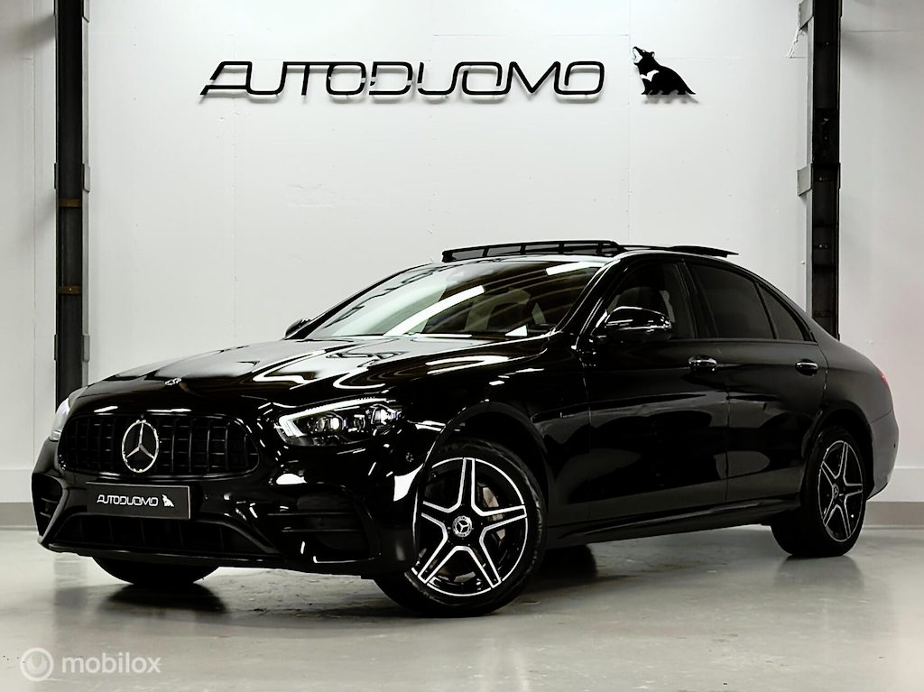 Mercedes-Benz E-klasse 300 e 4MATIC AMG | Pano | Burmester | Memory | Matrix | 360 | Dodehoek | ACC | Leer/Alcantara | Sfeer | incl. BTW | 320PK