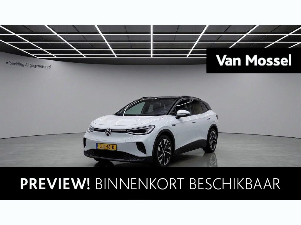 Volkswagen ID.4 Pro Advantage 77 kWh 204 PK| Dealeronderhouden | Trekhaak | Warmtepomp | Panoramadak | Navigatie | 360 Camera | Dodehoekdetectie | Stoelverwarming | Stuurwielverwarming |  Achterklep  Elektrisch | Keyless Access