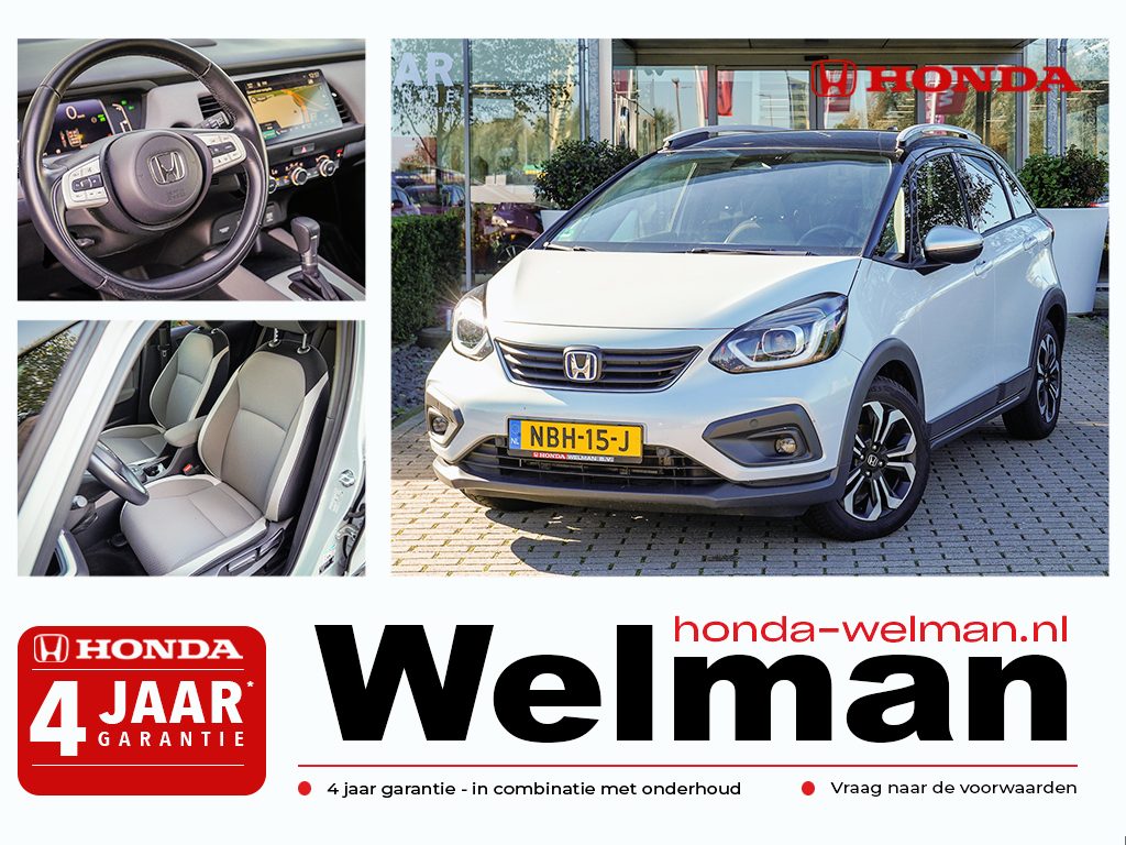 Honda Jazz 1.5i e:HEV CROSSTAR - ALL WEATHERS - TWO TONE - FULL HYBRID