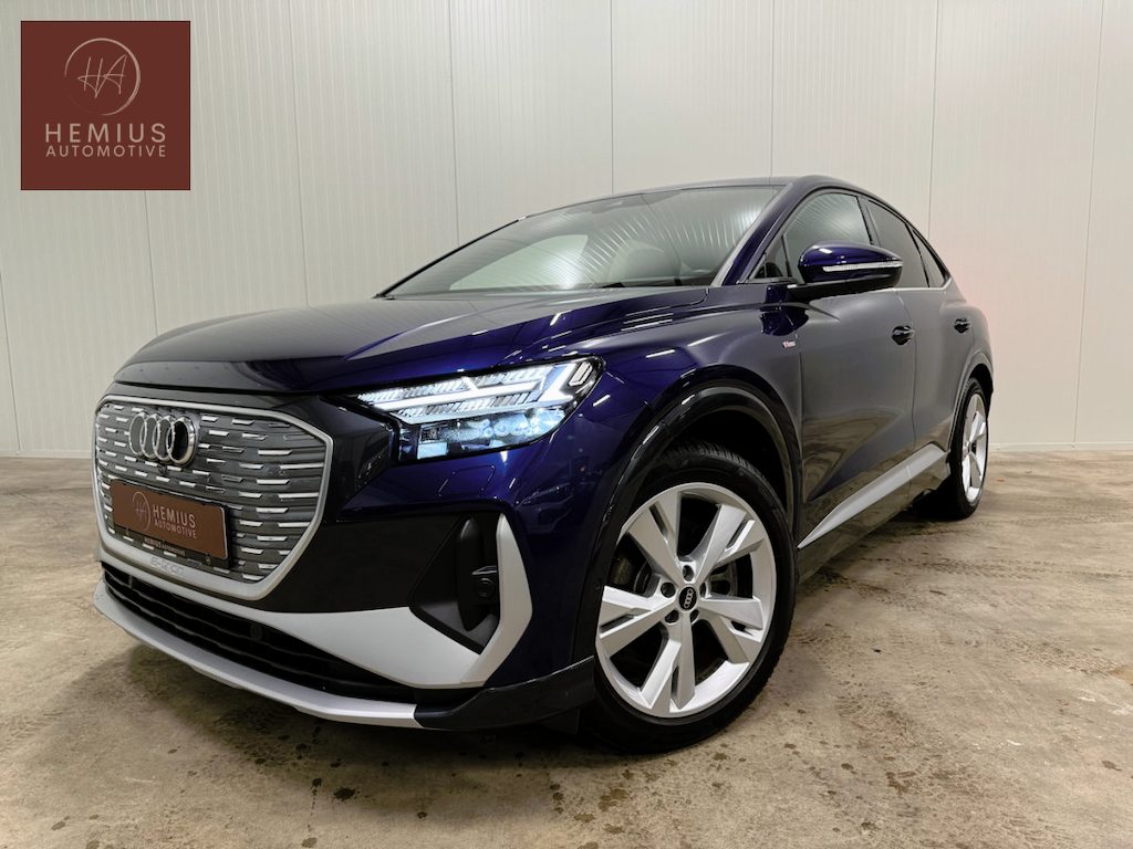 Audi Q4 Sportback e-tron 40|S-line - SOH94%|Trekhaak|Pano|360|Matrix