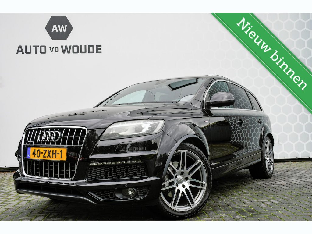 Audi Q7 3.0 TDI quattro Leer 21'' Pano Xenon s-line Trekhaak