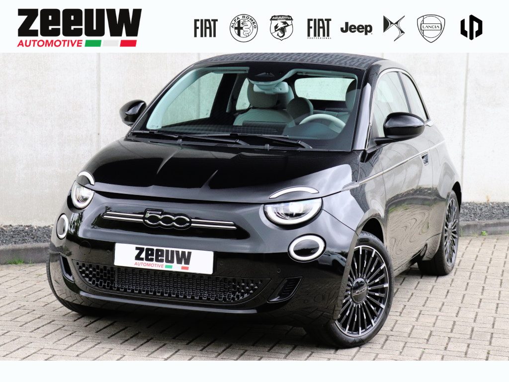 Fiat 500e Cabrio La Prima by Bocelli 42 kWh | JBL | Winter | Camera | 17"
