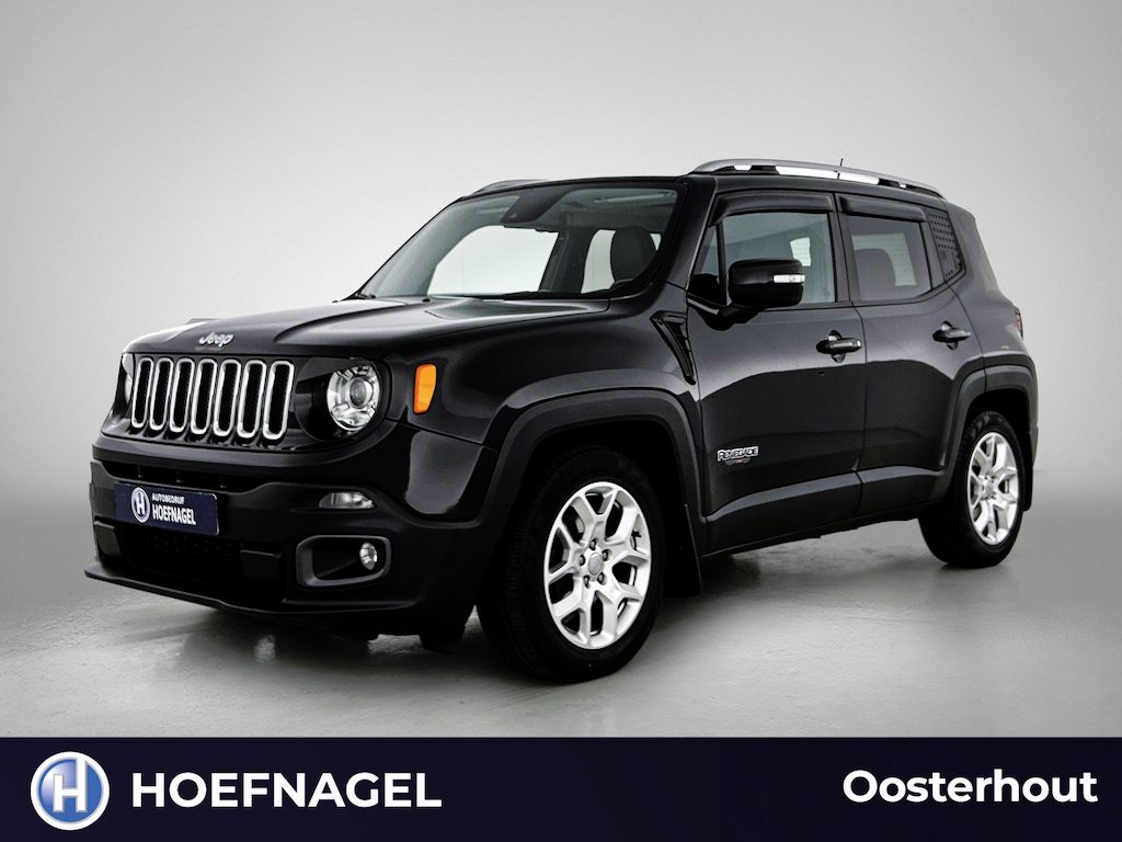 Jeep Renegade 1.4 MultiAir Limited Automaat | Cruise Control | Stoel/-Stuurverwarming | Navigatie | Camera | LEDER | Trekhaak