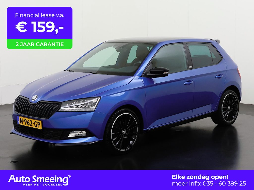 Skoda Fabia 1.0 TSI Monte Carlo | Panoramadak | Sportstoelen | 17" Torino | Zondag Open!
