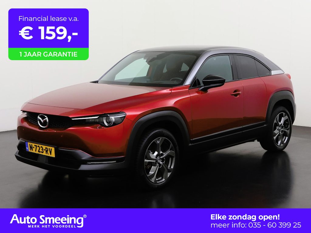 Mazda MX-30 e-SkyActiv 145 First Edition 36 kWh | SOH 95% | Head-up display | Camera | Blind Spot | Zondag Open!