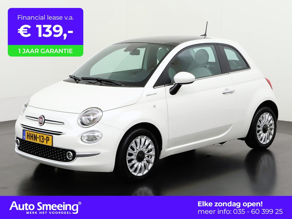 Fiat 500 1.0 Hybrid Dolcevita | Panoramadak | Zondag Open!
