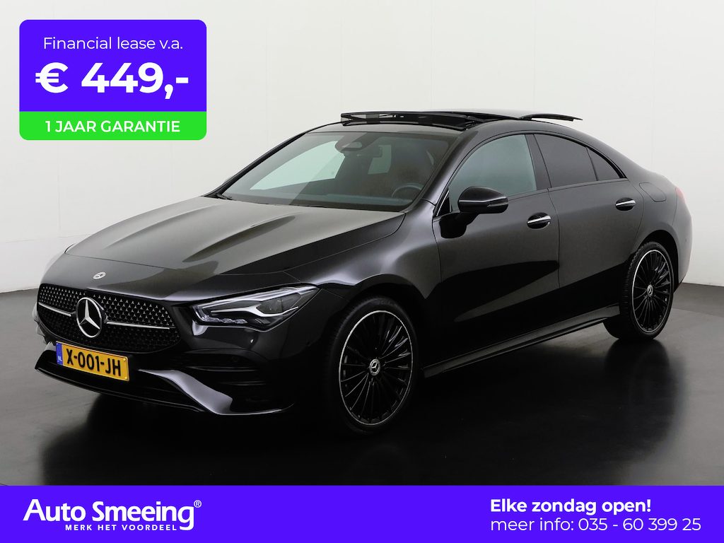 Mercedes-Benz CLA 250e AMG Night | Panoramadak | Dodehoek detectie | Sfeerverlichting | Zondag Open!