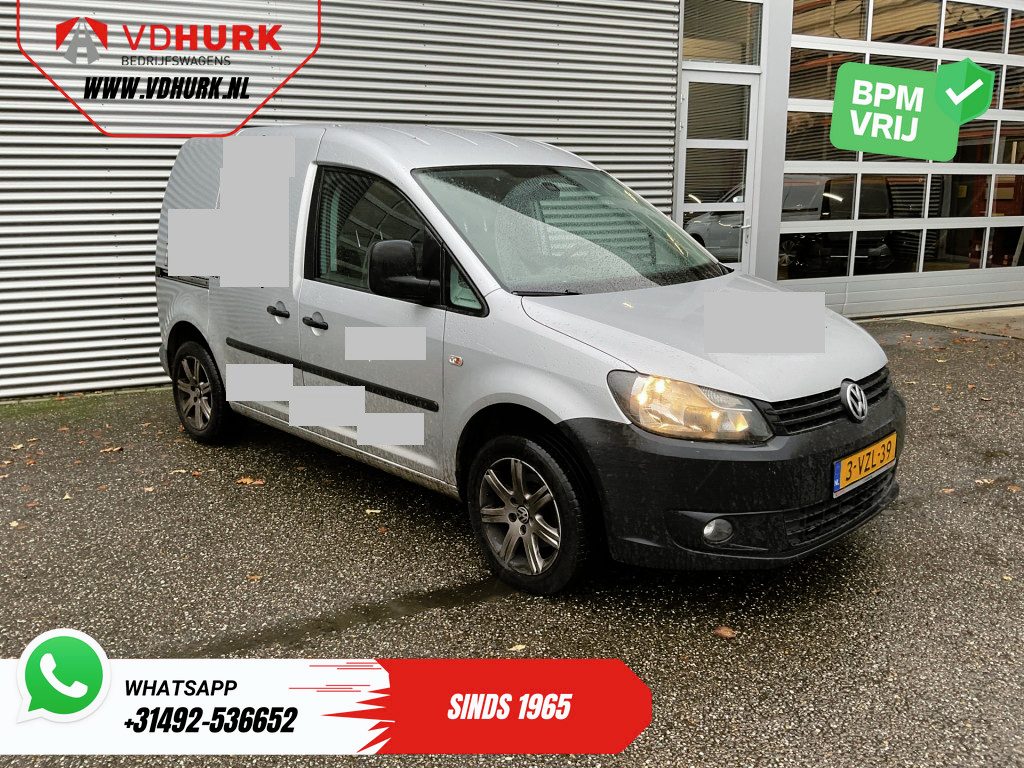 Volkswagen Caddy 1.6 TDI Carplay/ 06-‘27 APK/ DB-Riem V.V./ Airco/ Camera/ Cruise/ 16’LMV/ Trekhaak