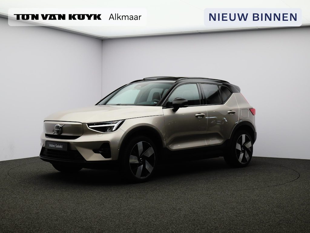 Volvo XC40 Recharge Twin Ultimate 78 kWh / Pan. dak / Nubuck / Privacy glass / 20" / Stoel+stuurwielverwarming