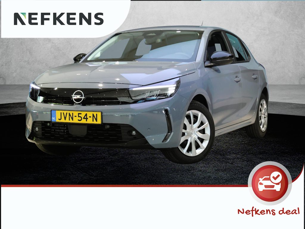 Opel Corsa Edition Hybrid 110 pk Automaat | Tot 8 jaar Garantie | Apple Carplay/Android Auto | Achteruitrijcamera | Airco | Parkeersensoren rondom | Dodehoekbewaking