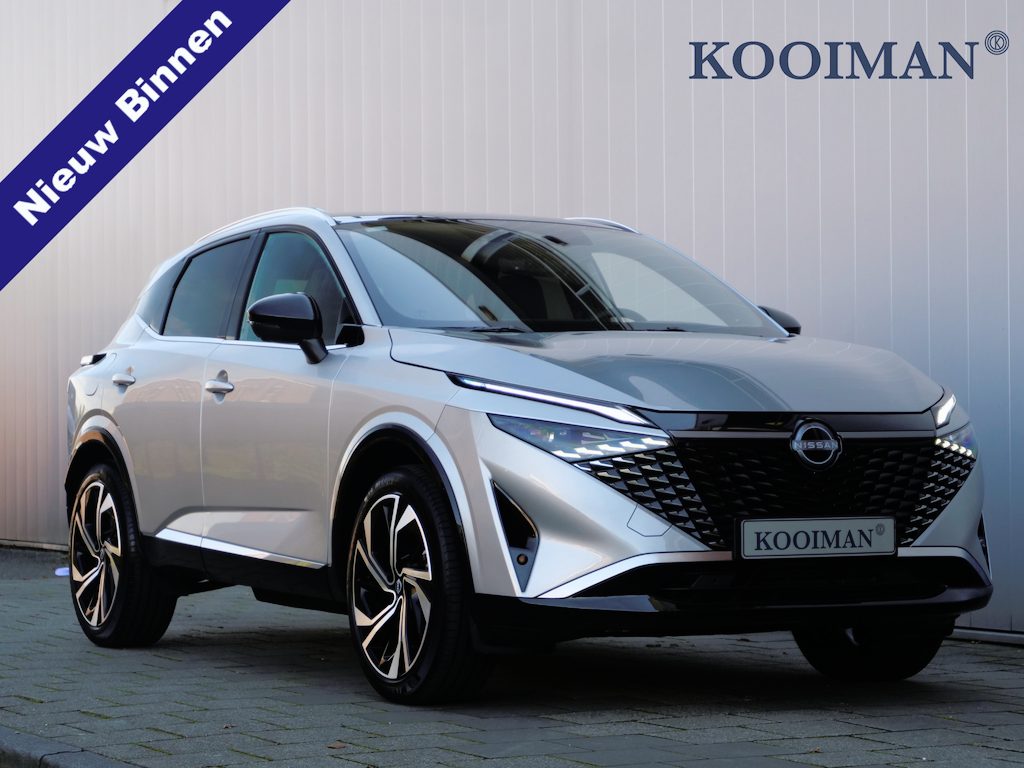 Nissan Qashqai 1.3 MHEV Xtronic Tekna Plus Navi / DAB / Apple Carplay / Pano-dak / Leer / Winterpakket