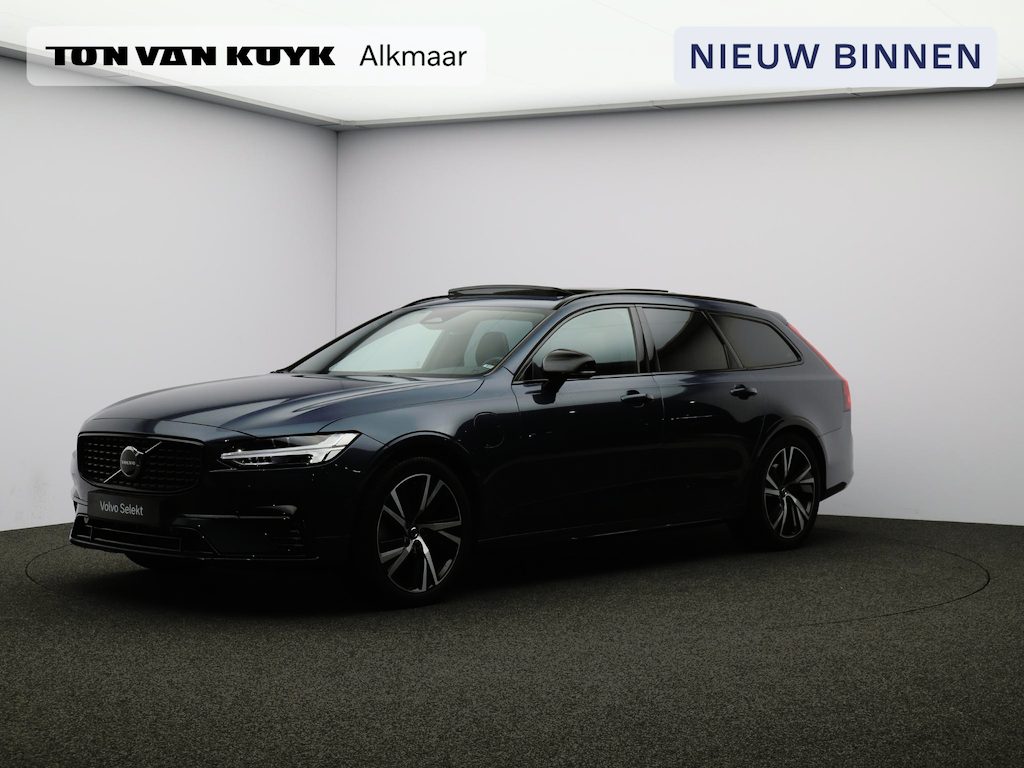 Volvo V90 2.0 T6 Plug-in hybrid AWD Ultimate Dark Panorama dak, 360 graden camera, Head-up display