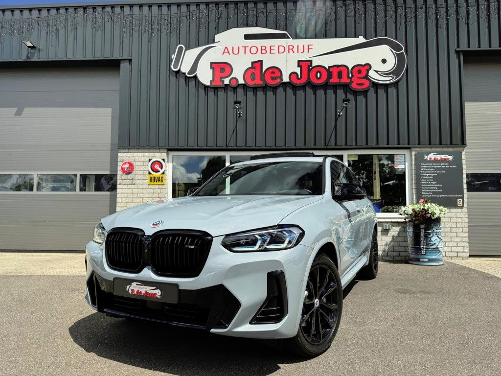 BMW X3 M40I XDrive High Ex. 360Pk Panorama M stoelen Hud H&K Trekhaak Laser 1e eigenaar! 360camera