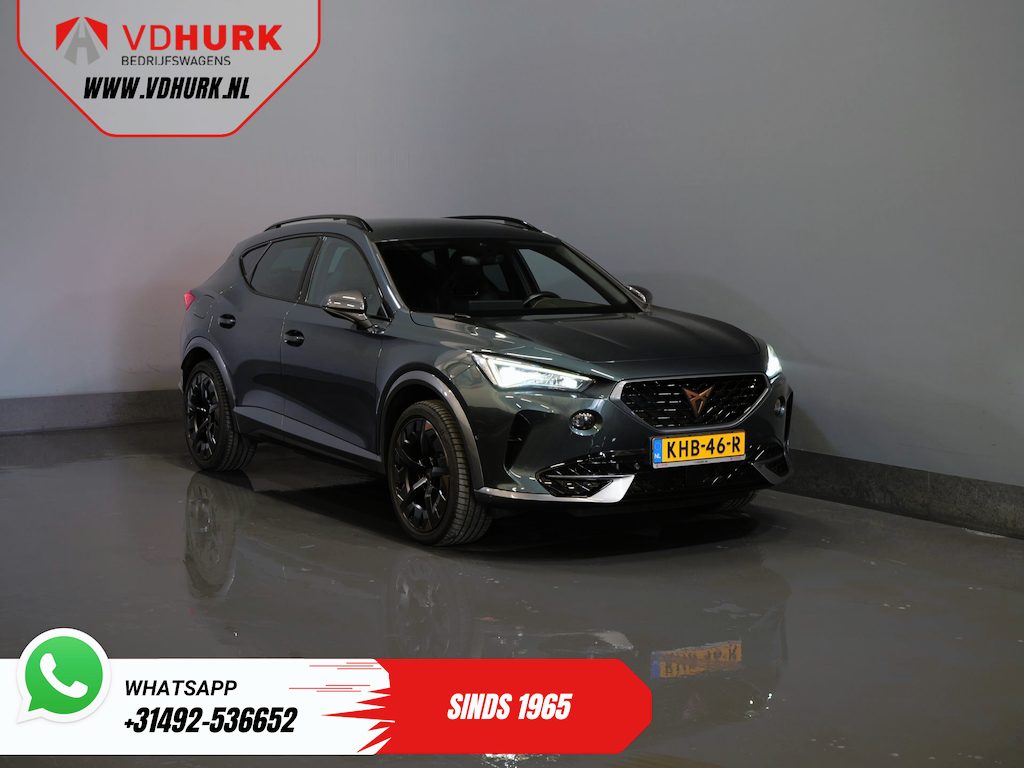 CUPRA Formentor 1.4 e-Hybrid 245 pk VZ Performance Copper Edition Elek.Klep/ Memory/ Leder/ Adapt.Cruise/ Standkachel/ Stoelverw./ Carplay/ Navi/ Climate/ Camera/ LMV 19”