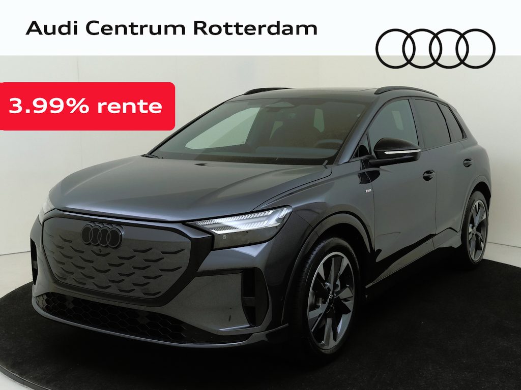 Audi Q4 e-tron S edition | Achterklep, automatisch bedienbaar | Achteruitrijcamera | Adaptive cruise control