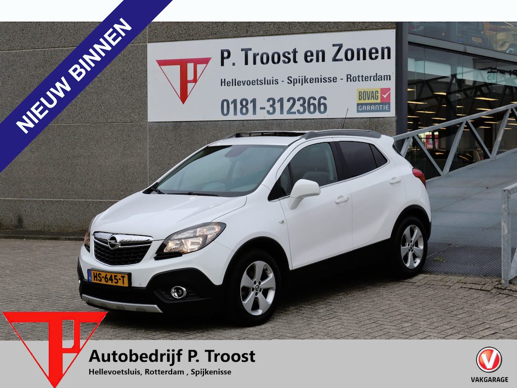 Opel Mokka 1.4 T Cosmo Nederlandse auto/Panoramadak/Stoelverwarming/Stuurverwarming/Achteruitrijcamera/Navigatie/Cruise control/Lederen bekleding