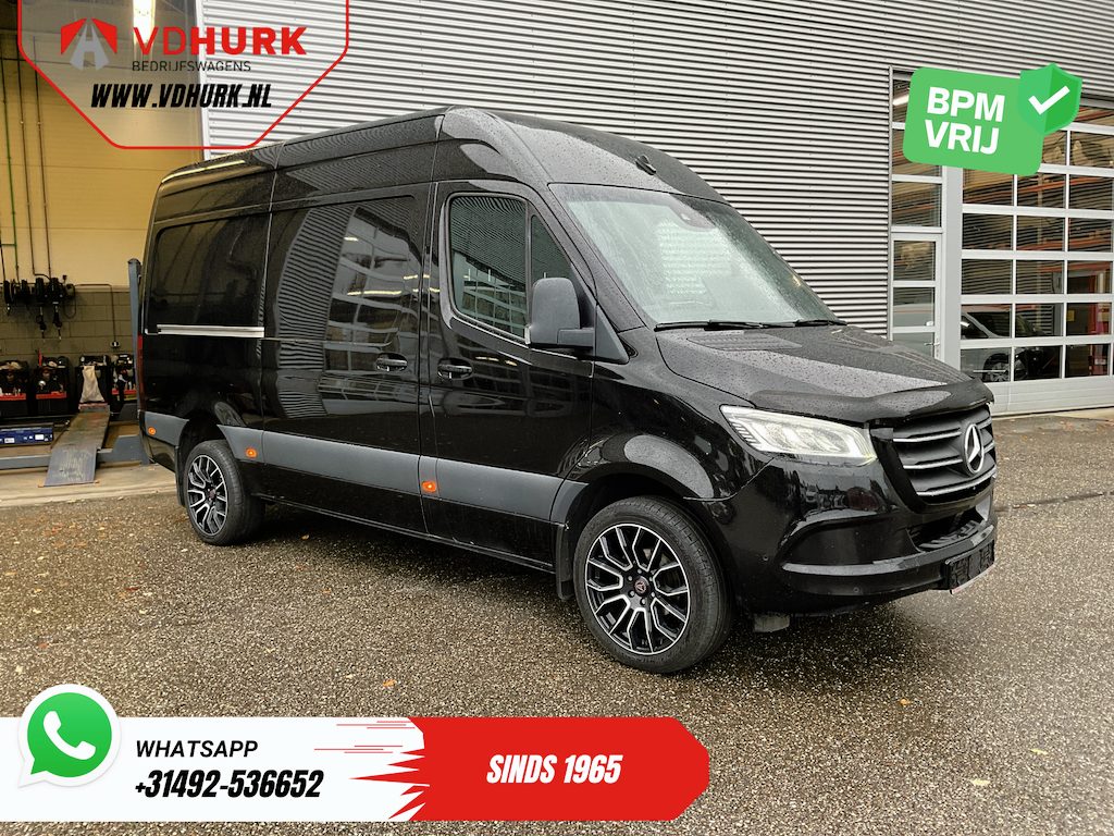 Mercedes-Benz Sprinter 319 CDI Aut. L2H2 Adapt.Cruise/ 2x Schuifdeur/ 3.5t Trekverm./ LED/ 10,25" MBUX/ Carplay/ Standkachel/ Stoelverw./ Airco/ Camera/ PDC/ Trekhaak