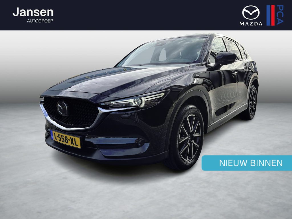 Mazda CX-5 2.5 SkyActiv-G 194 GT-M 4WD , Automaat, Leder, Trekhaak, 1e Eig, Dealer Onderhouden, Bose Audio, Climate, Stoel + Stuurverwarming,