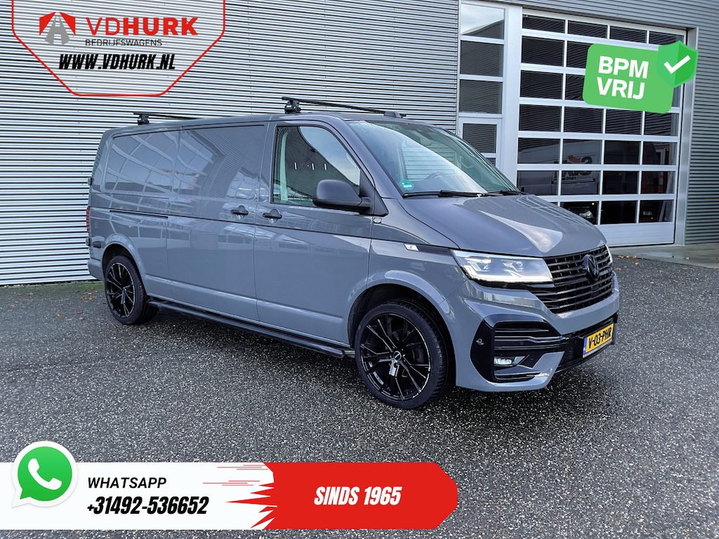 Volkswagen Transporter T6.1 2.0 TDI 150 pk DSG Aut. L2 Virtual Cockpit/ LED/ Adapt.Cruise/ 270Gr.Deuren/ Carplay/ Navi/ Airco/ 20’LMV/ PDC/ Sidebars/ Trekhaak