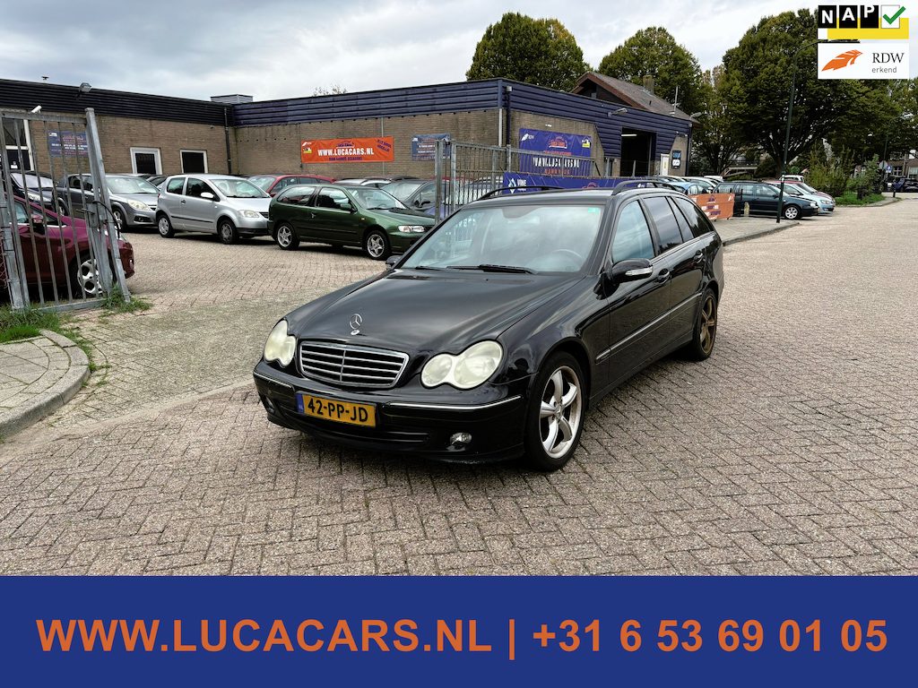 Mercedes-Benz C-klasse Combi 180 K. Avantgarde AUTOMAAT! NIEUWE APK!