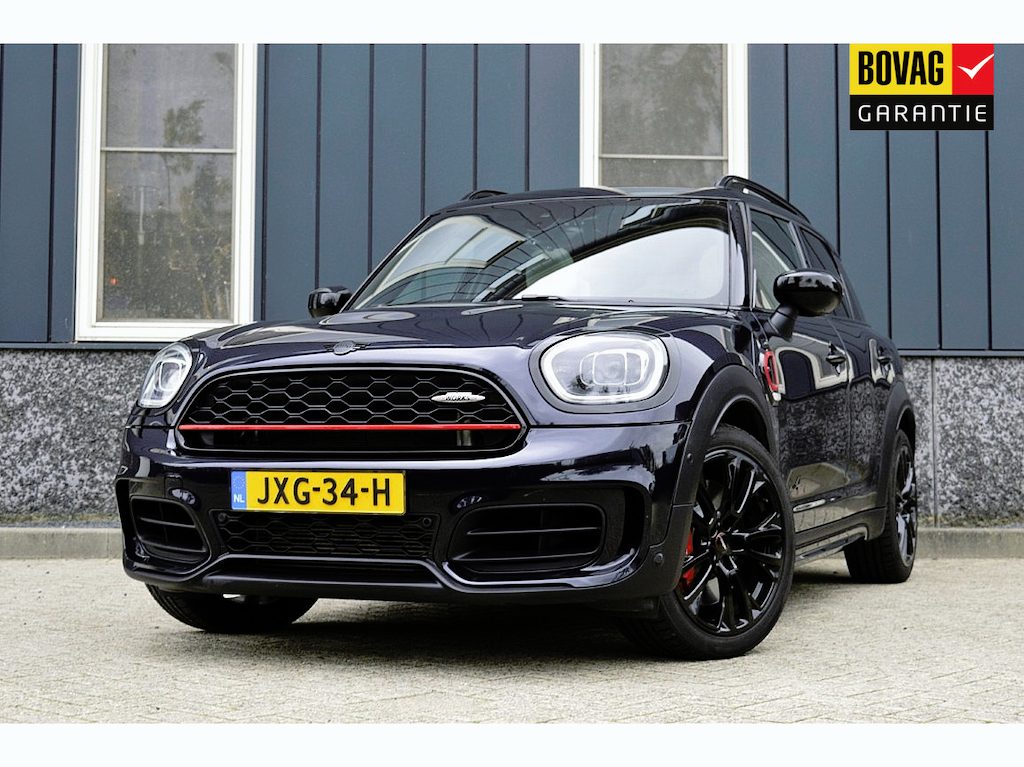 MINI Countryman 2.0 John Cooper Works ALL4 Chili Rijklaarprijs-Garantie Panoramadak Leder Led Camera Apple/Android