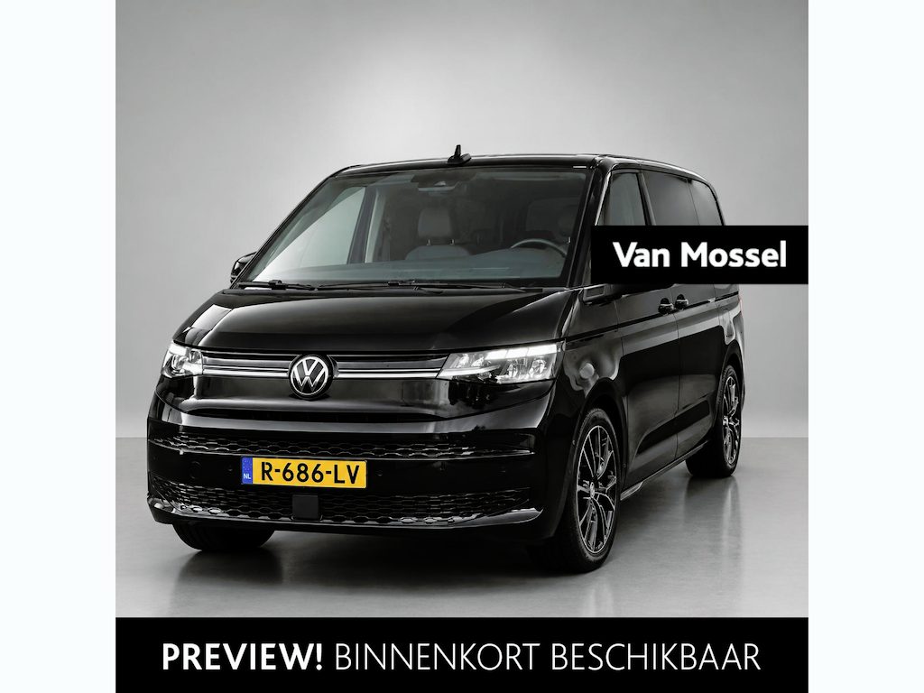 Volkswagen Multivan 1.4 eHybrid L2H1 Style 218PK | Automaat | Airco | Head-up Display | Trekhaak | Apple/Android Carplay | Adaptive Cruise Control | Elektrische Schuifdeuren | Stoelverwarming | Achteruitrijcamera | Parkeersensoren Voor + Achter |