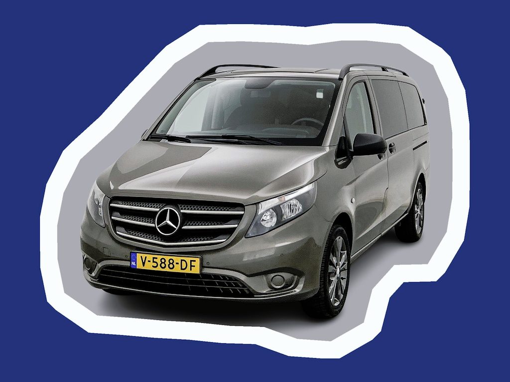 Mercedes-Benz Vito 114 CDI Lang DC Comfort Dubbele cabine Euro 6 Navigatie Camera 2x Schuifdeur Trekhaak