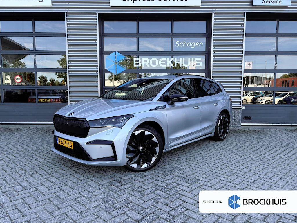 Skoda Enyaq iV 60 Sportline 180 pk | SoH 93,78%| Achteruitrijcamera | Apple Carplay | Stoel/stuur verwarming |