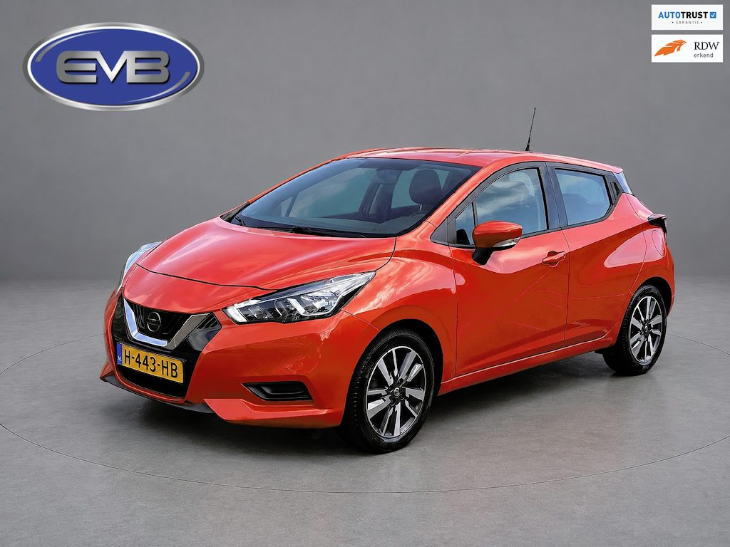 Nissan Micra 0.9 IG-T N-Connecta sport, 76000 km, navigatie, cruise controle, lmv