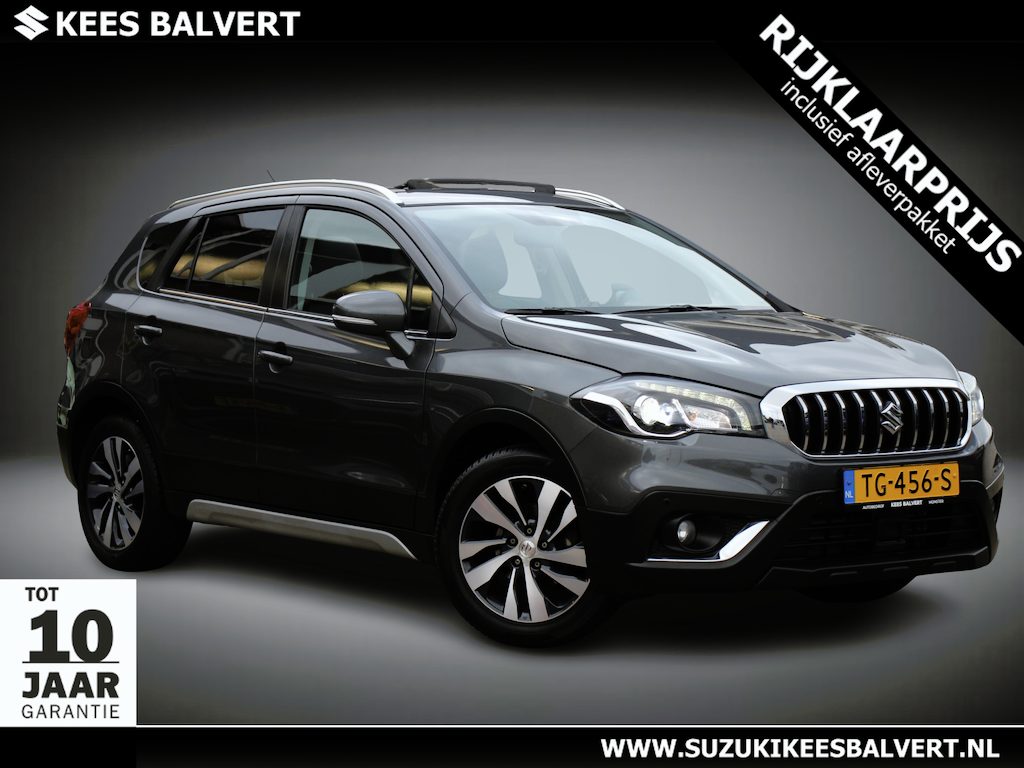 Suzuki S-Cross 1.4 Boosterjet High Executive/Stijl/Style Automaat | Opendak | Trekhaak | Sensoren rondom | Leer |