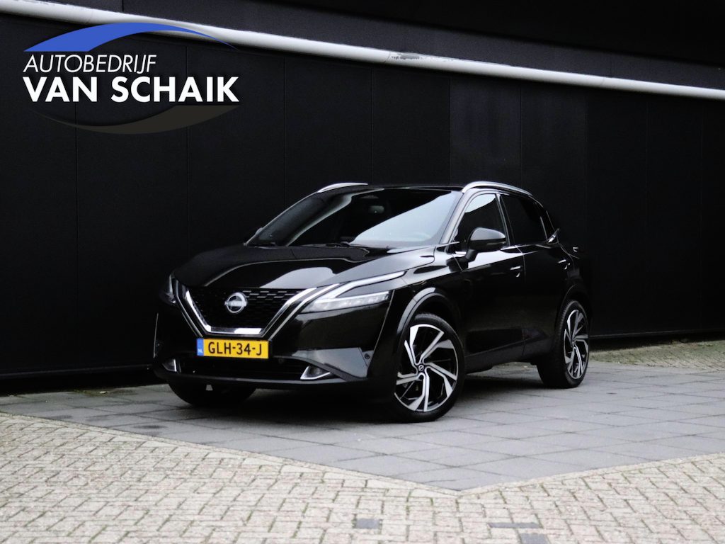 Nissan Qashqai 1.3 MHEV Xtronic Tekna Plus | LEDER | MEMORY | PANO | HEAD-UP | BOSE | 360° CAMERA | STOELVERW. | CRUISE | NAVI |
